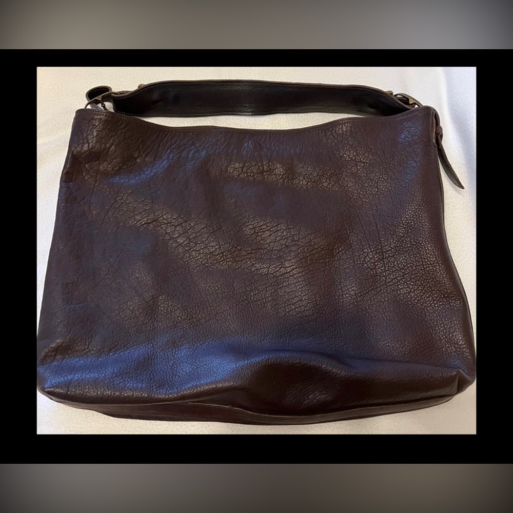 Juan Antonio Large Supple Soft Leather Tote/Shoulder Bag EUC